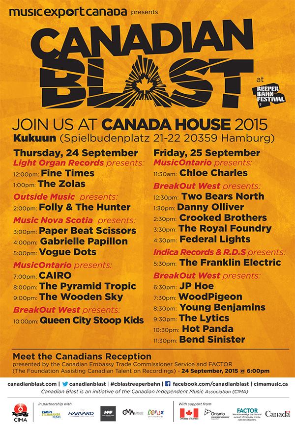 Canadian Blast Hamburger Reperbahn